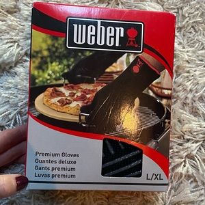 Weber Grill Heat Resistant Gloves Sz L/XL new in box